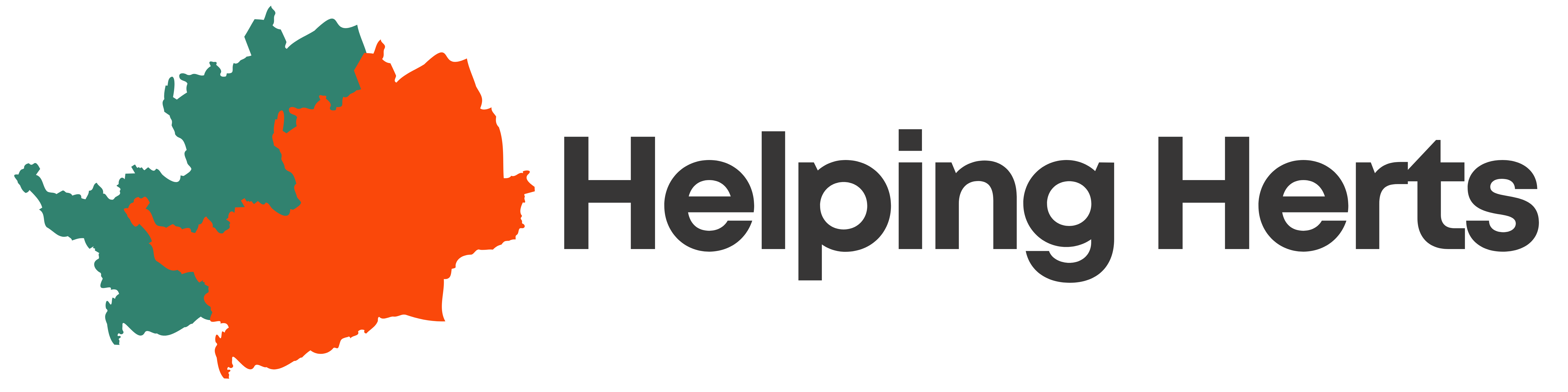 Helping Herts logo